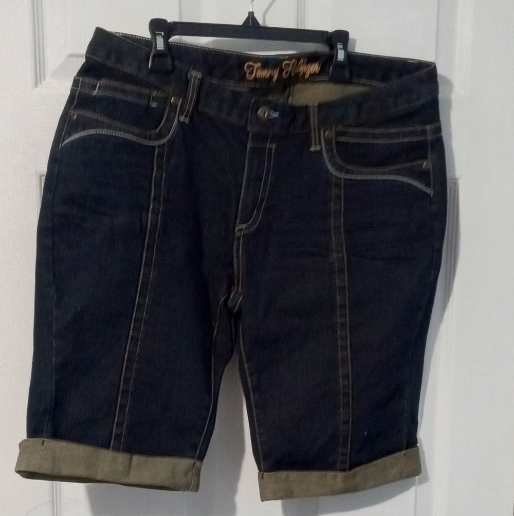 Tommy Hilfiger Dark Blue Women's Bermuda Shorts